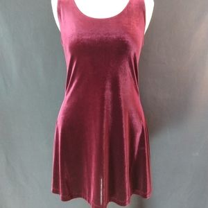 Sexy velvet 90s minidress,sz L
